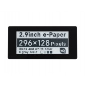 2.9inch Touch E-Paper E-Ink Display HAT for Raspberry Pi, 5-Points Capacitive Touch, 296×128, Black / White, SPI