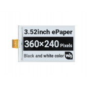 3.52inch e-Paper raw display, 360 × 240, SPI Interface