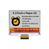 4.37inch E-Paper (G) raw display, 512 × 368, Red/Yellow/Black/White