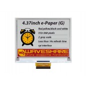 4.37inch E-Paper (G) raw display, 512 × 368, Red/Yellow/Black/White