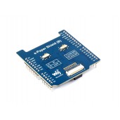 Universal E-Paper Raw Panel Driver Shield (B) For NUCLEO / Arduino, Onboard MX25R6435F Flash Chip, Supports Expanding External RAM