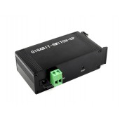 Industrial 5P Gigabit Ethernet Switch, Full-Duplex 10/100/1000M, DIN Rail Mount