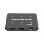 HDMI 4k Splitter, 1 In 4 Out, Share One HDMI source