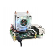ICE Tower CPU Cooling Fan for Raspberry Pi, Super Heat Dissipation, Supports Raspberry Pi 4/3B+/3B