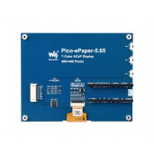 5.65inch Colorful e-Paper E-Ink Display Module for Raspberry Pi Pico, 600×448 Pixels, ACeP 7-Color