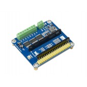 DC Motor Driver Module for Raspberry Pi Pico, Driving up to 4x DC Motors