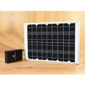 Polysilicon Solar Panel (18V 10W), High Conversion Efficiency