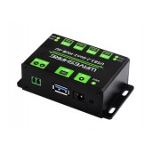 4-Ch USB 3.2 Gen1 HUB, Metal Case With Wall-Mount Support, Driver-Free, Plug-And-Play, Multiple Systems Support