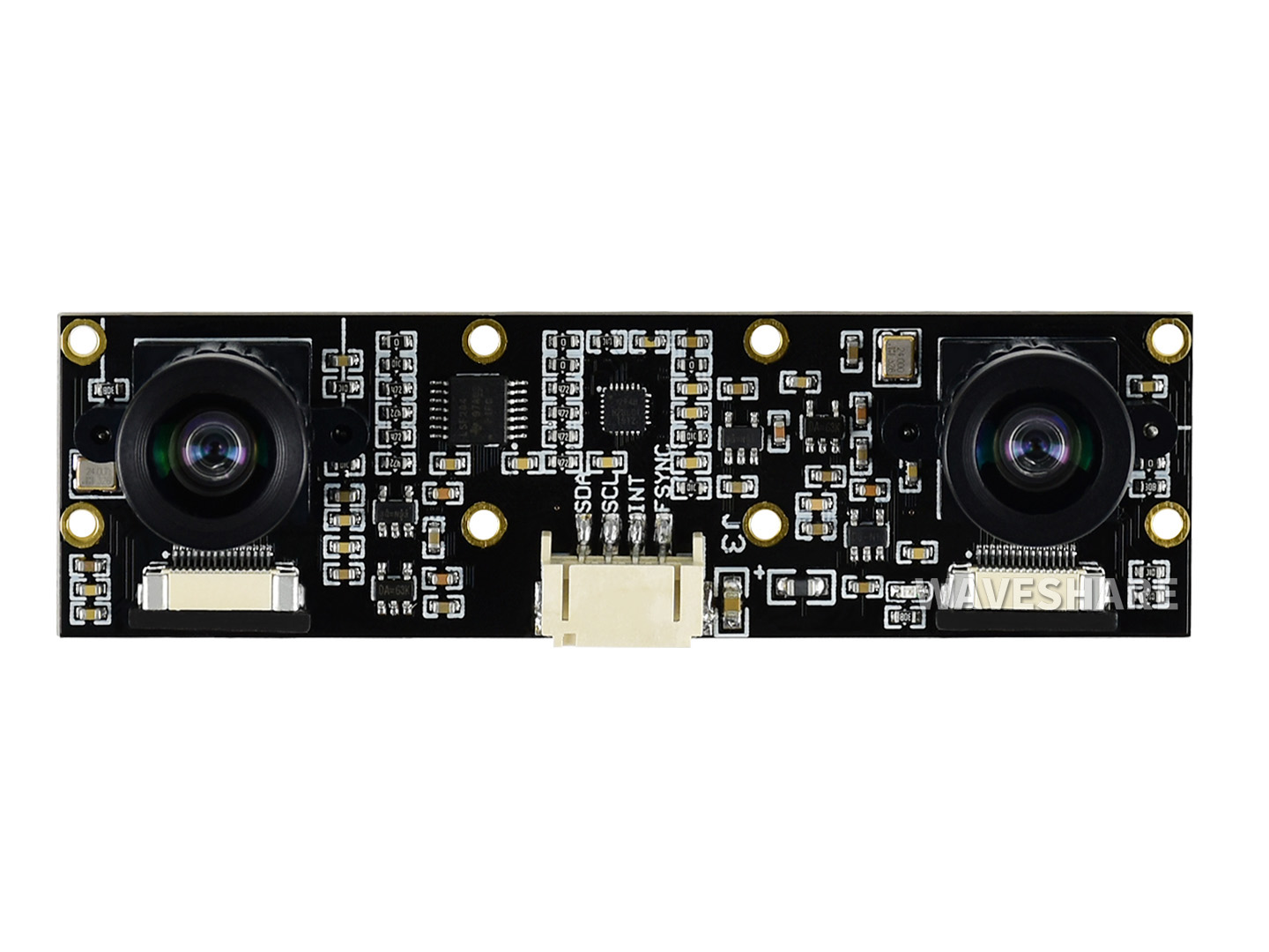 Binocular Camera Module, Dual IMX219, 8 Megapixels, Applicable