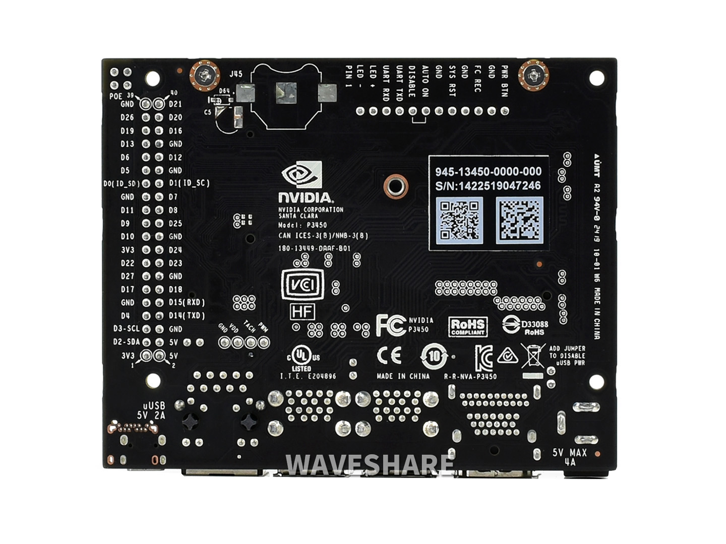 NVIDIA Jetson Nano Developer Kit (optional) + Camera + TF Card