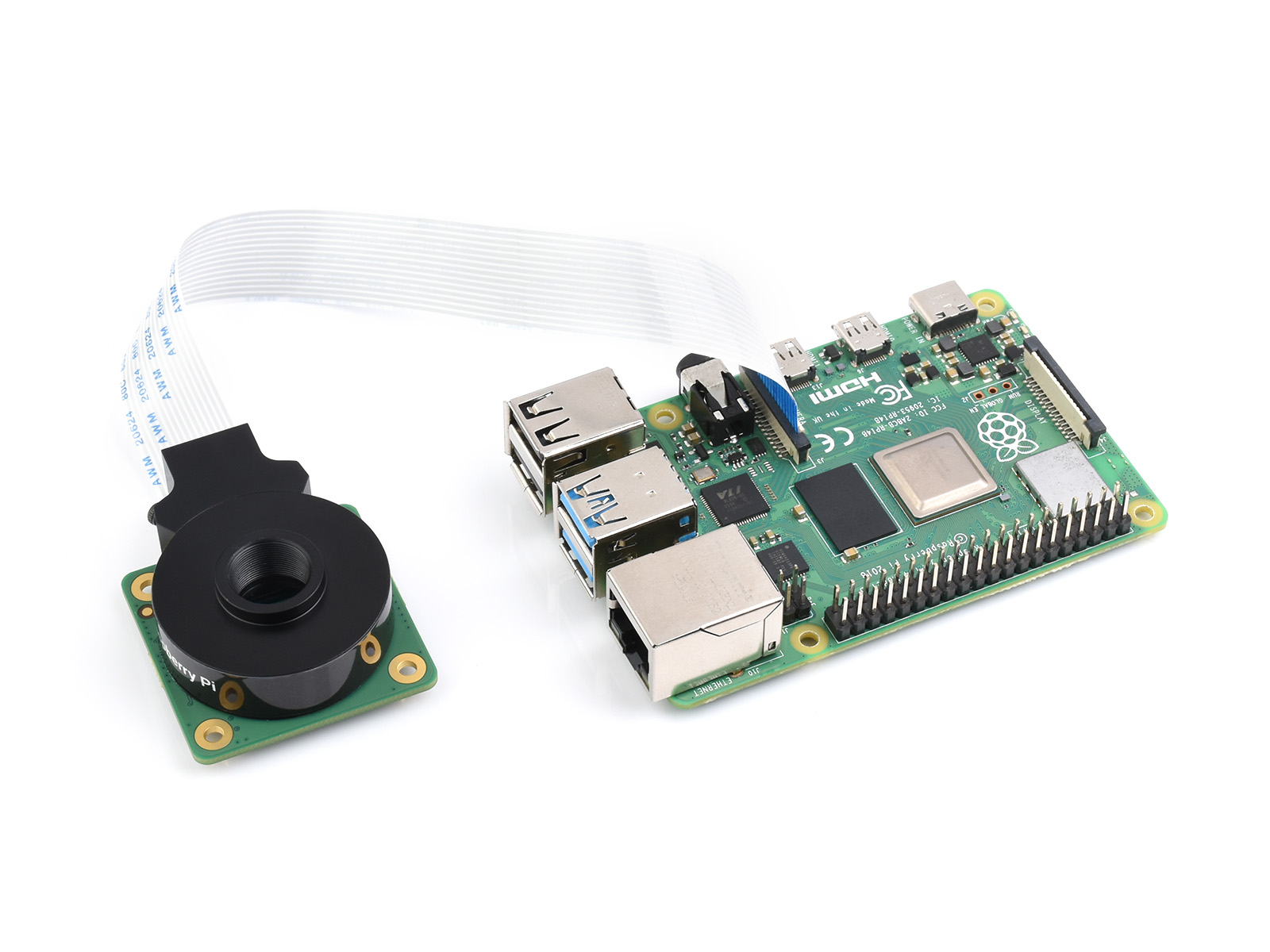 Raspberry Pi High Quality Camera M12, 12.3MP IMX477R Sensor, High  Sensitivity, Supports M12 mount Lenses