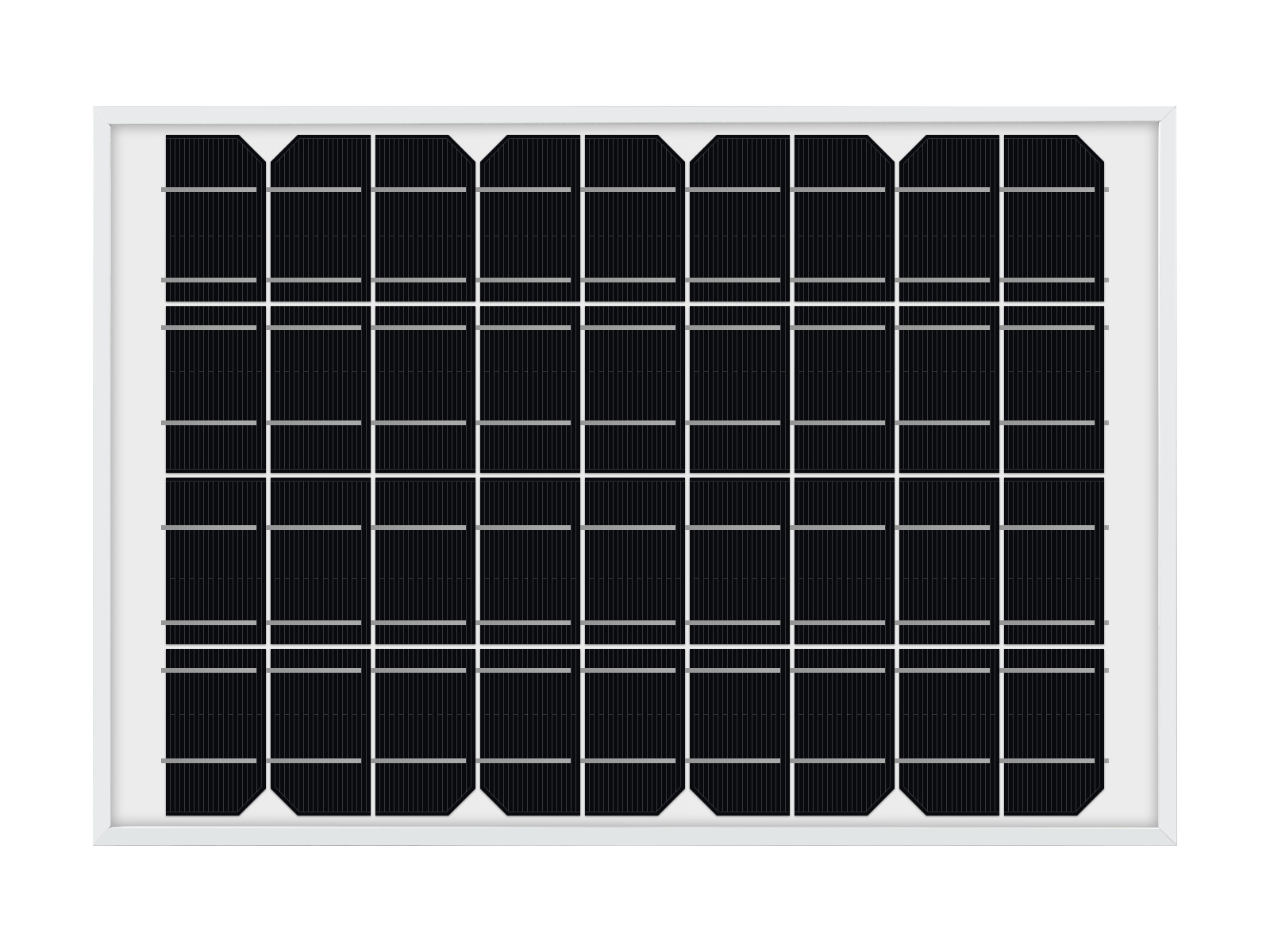 18V 10W Mini Panneau Solaire en Silicium Monocristallin (Modèle